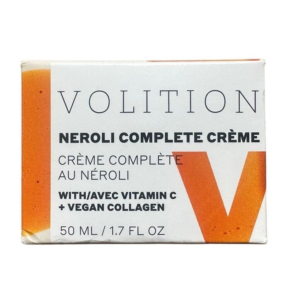 VOLITION Neroli Complete Creme Facial Moisturizer with Vitamin C and Vegan Colla